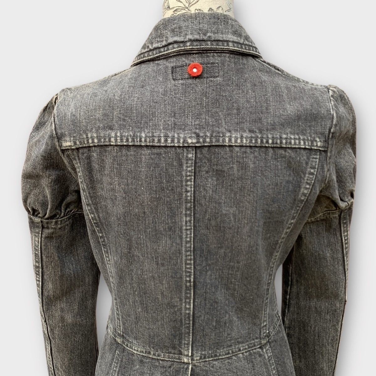 Romeo Gigli GIGLI DENIM LONG COAT JACKET Size S / US 4 / IT 40 - 9 Thumbnail