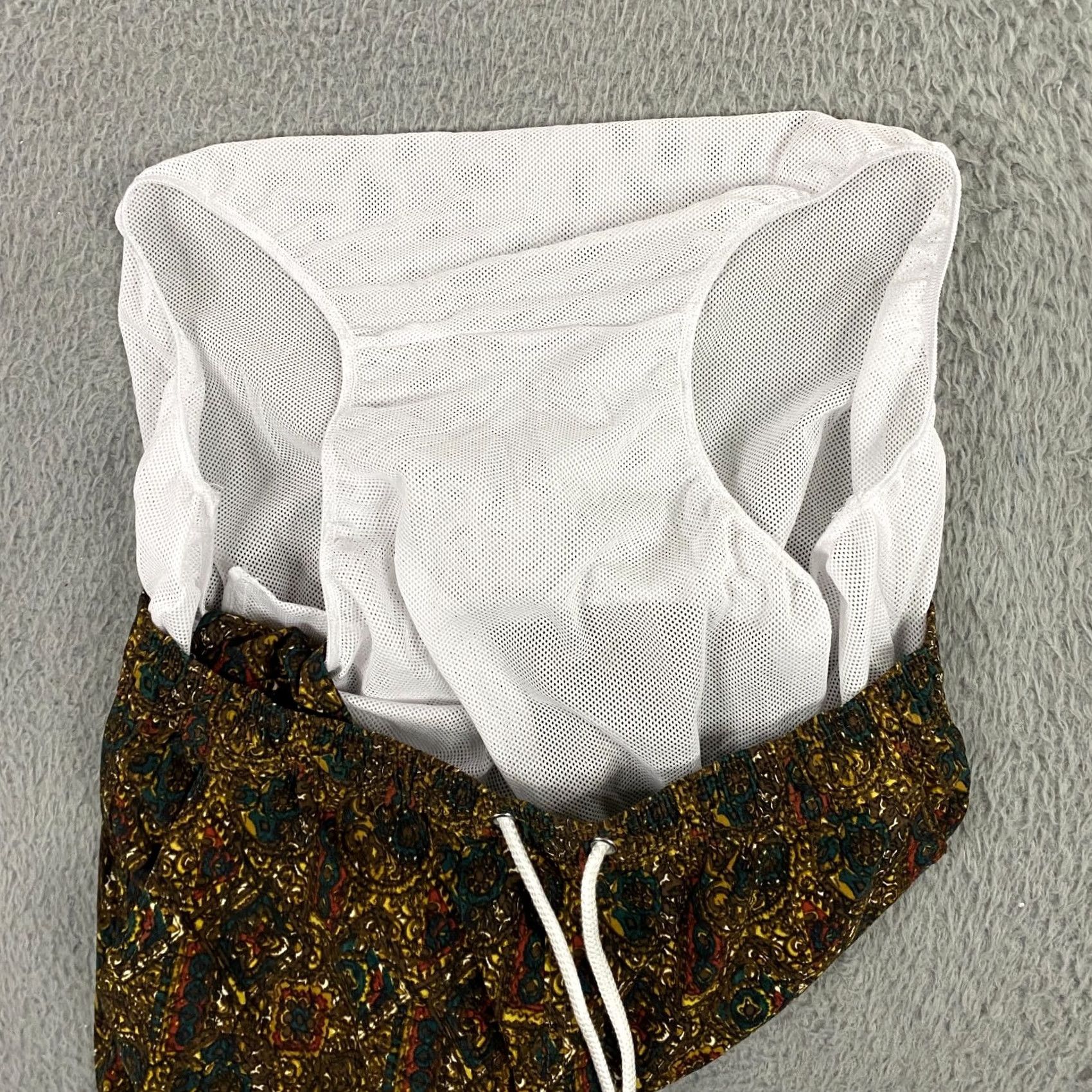 J.Crew J.CREW 5" Stretch Swim Trunk Mens Small In Print With ECONYL® Nylon Board Short Geometric Multicolor Beach Athleisure 90s Mens Shorts XS- Wait Size US 29 - 6 Thumbnail