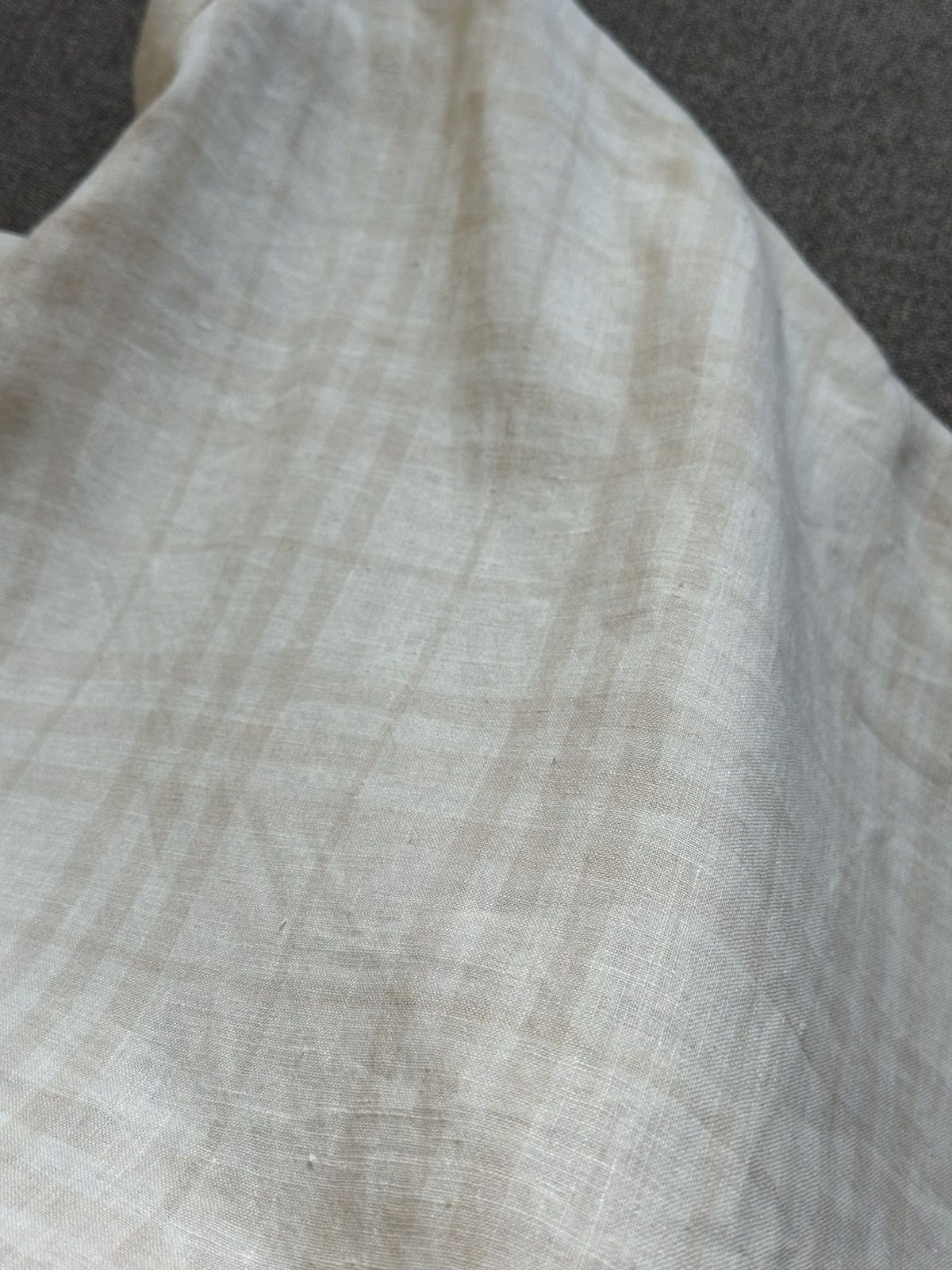 Burberry Burberry London vintage linen skirt made in England Size 32" / US 10 / IT 46 - 3 Thumbnail