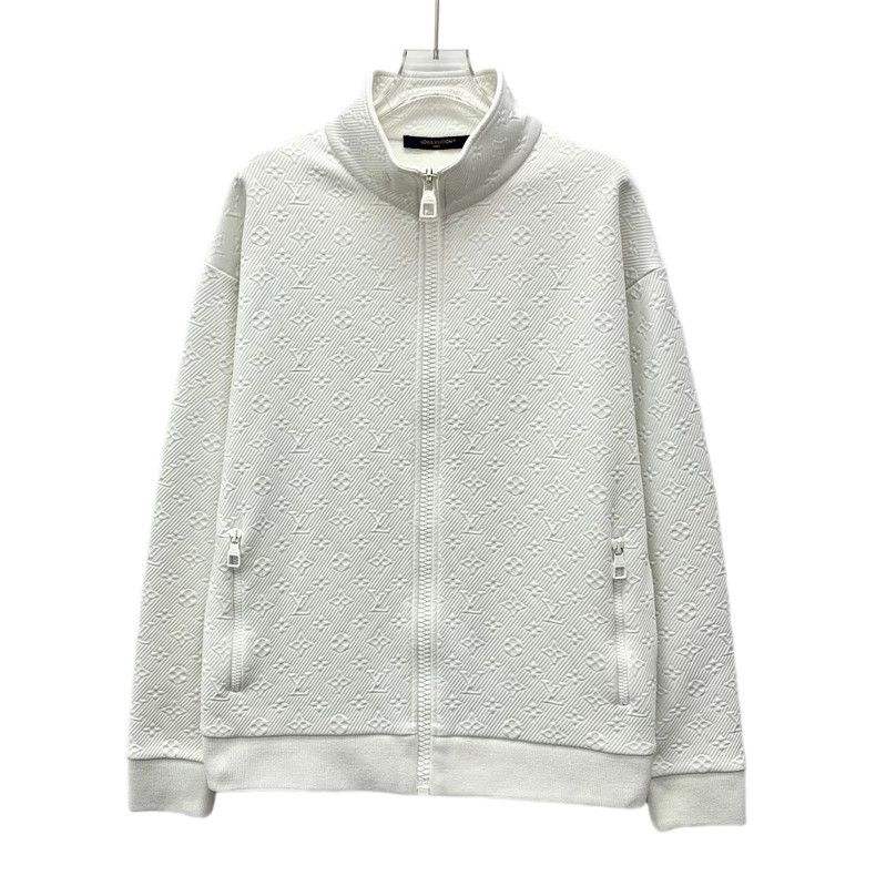 Louis Vuitton Louis Vuitton 22 Long Sleeve Jacket with White Embossed Lo Size US M / EU 48-50 / 2 - 1 Thumbnail