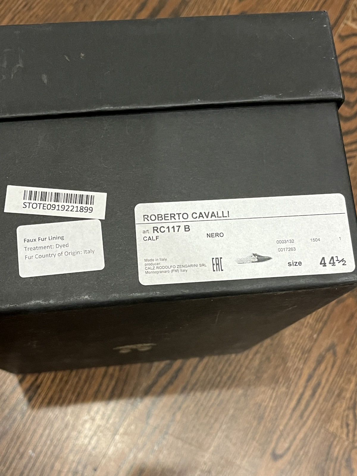 Roberto Cavalli Roberto Cavalli Faux Fur Mule Slippers (unisex) Size US 11.5 / EU 44-45 - 18 Thumbnail
