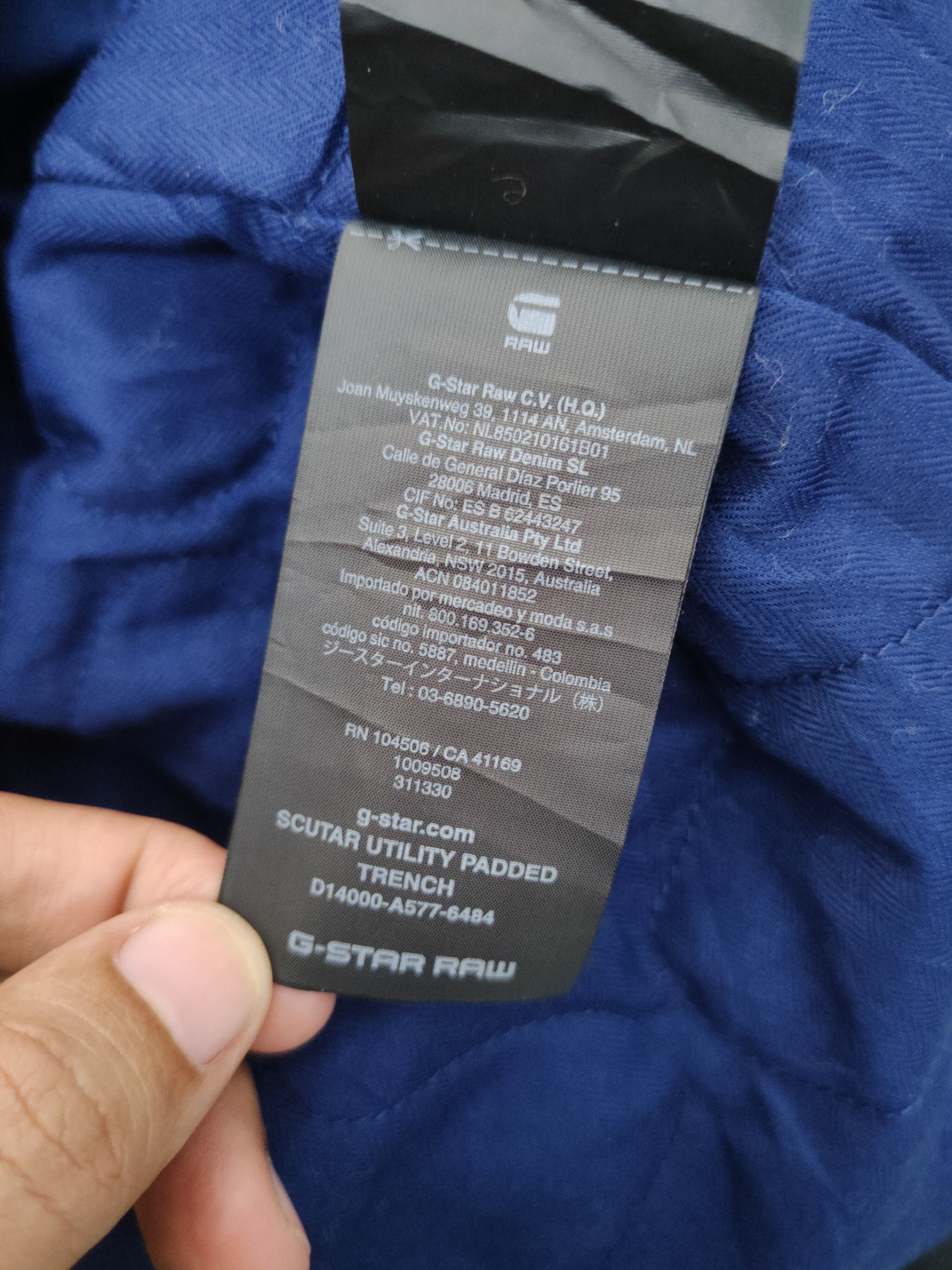 G-Star G Star Raw Black jacket #W2257 Size US XXS / EU 40 - 12 Thumbnail
