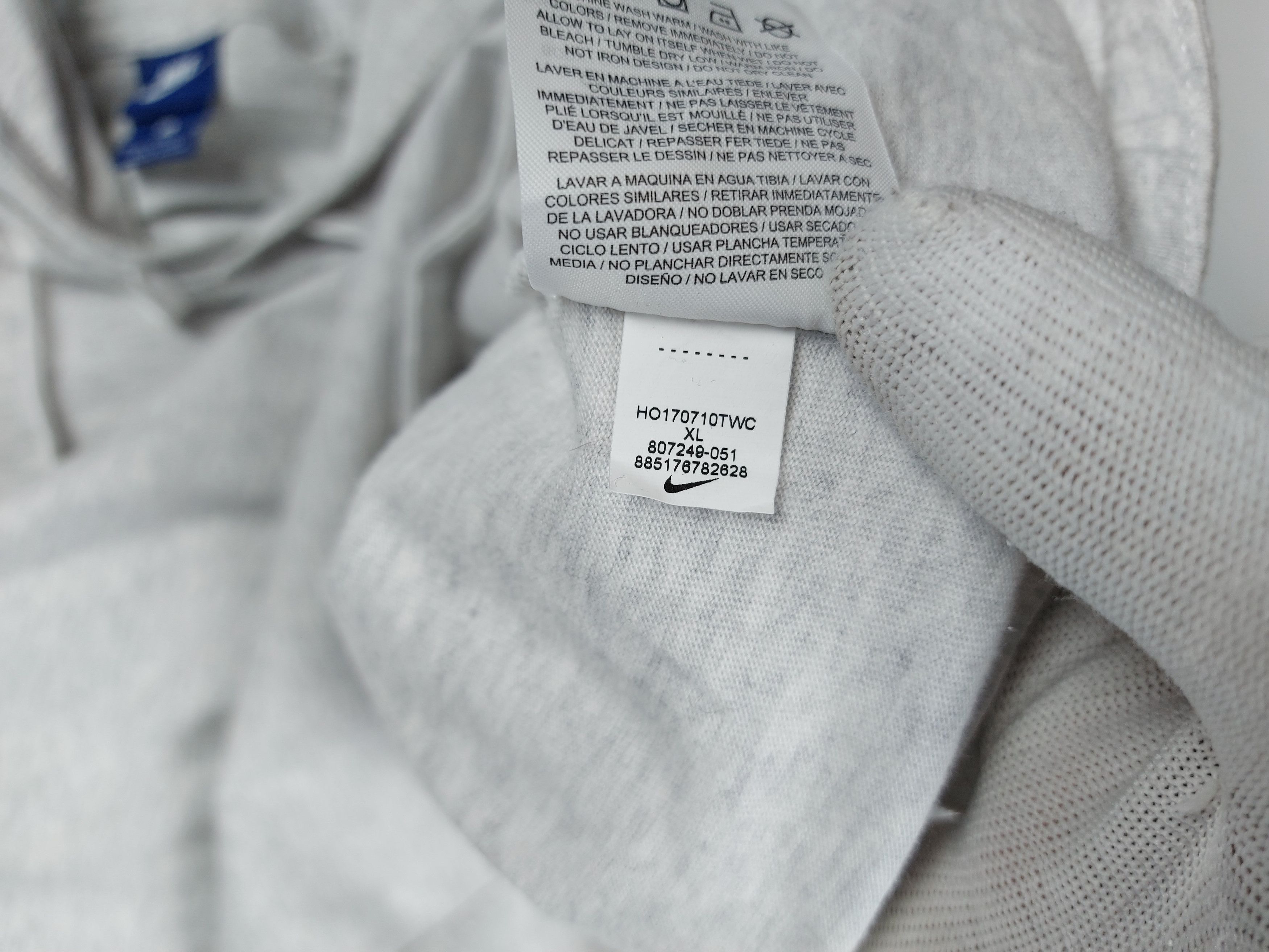 Nike × Vintage Vintage Nike Hoodie Size US XL / EU 56 / 4 - 4 Thumbnail