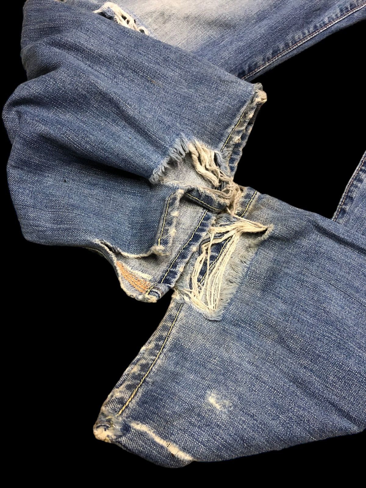 Abercrombie & Fitch A&F DISTRESSED DENIM Size US 34 / EU 50 - 4 Thumbnail