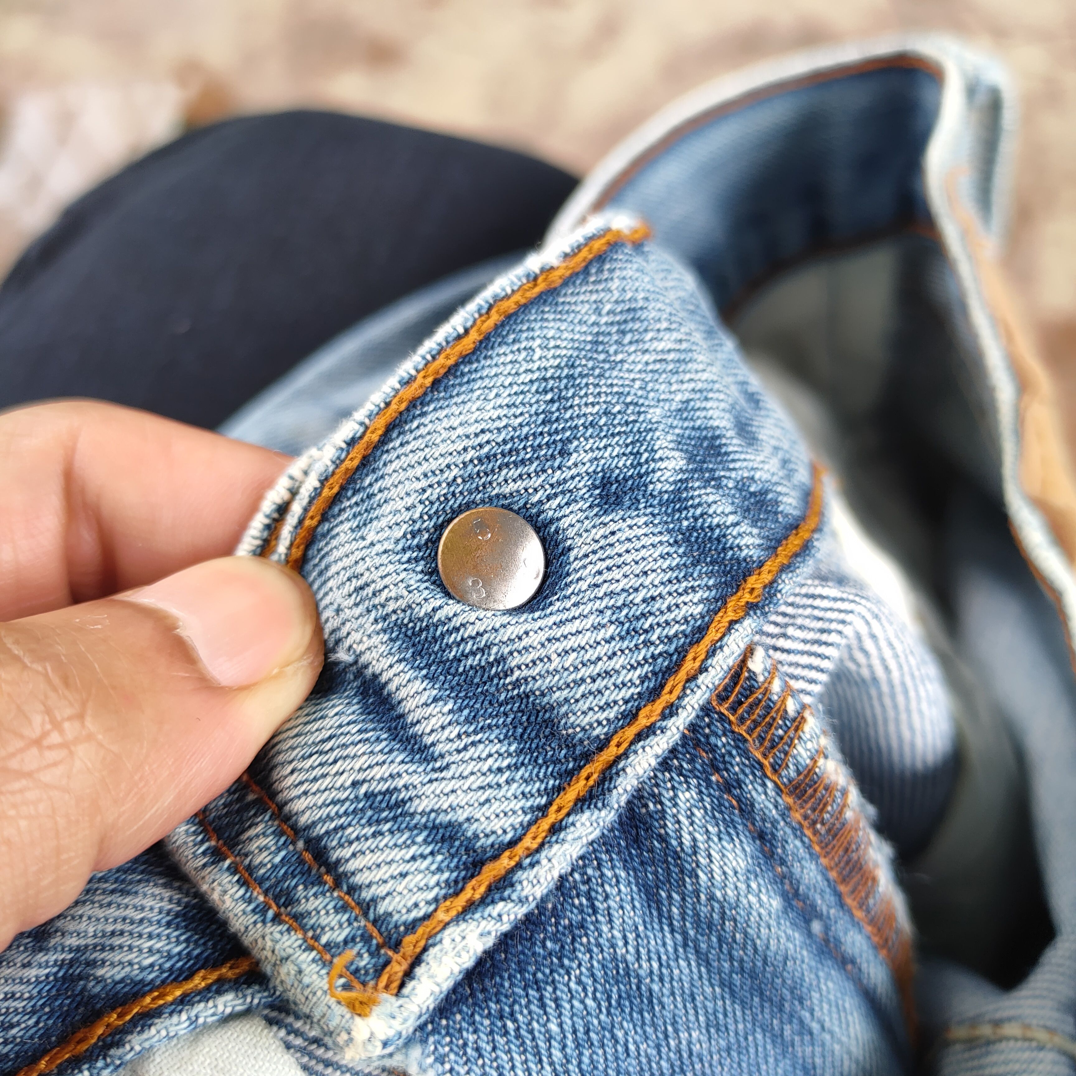 Levi's Vintage Clothing VINTAGE LEVI'S 512 FADED DISTRESSED JEANS DENIM PANTS Size US 30 / EU 46 - 15 Thumbnail