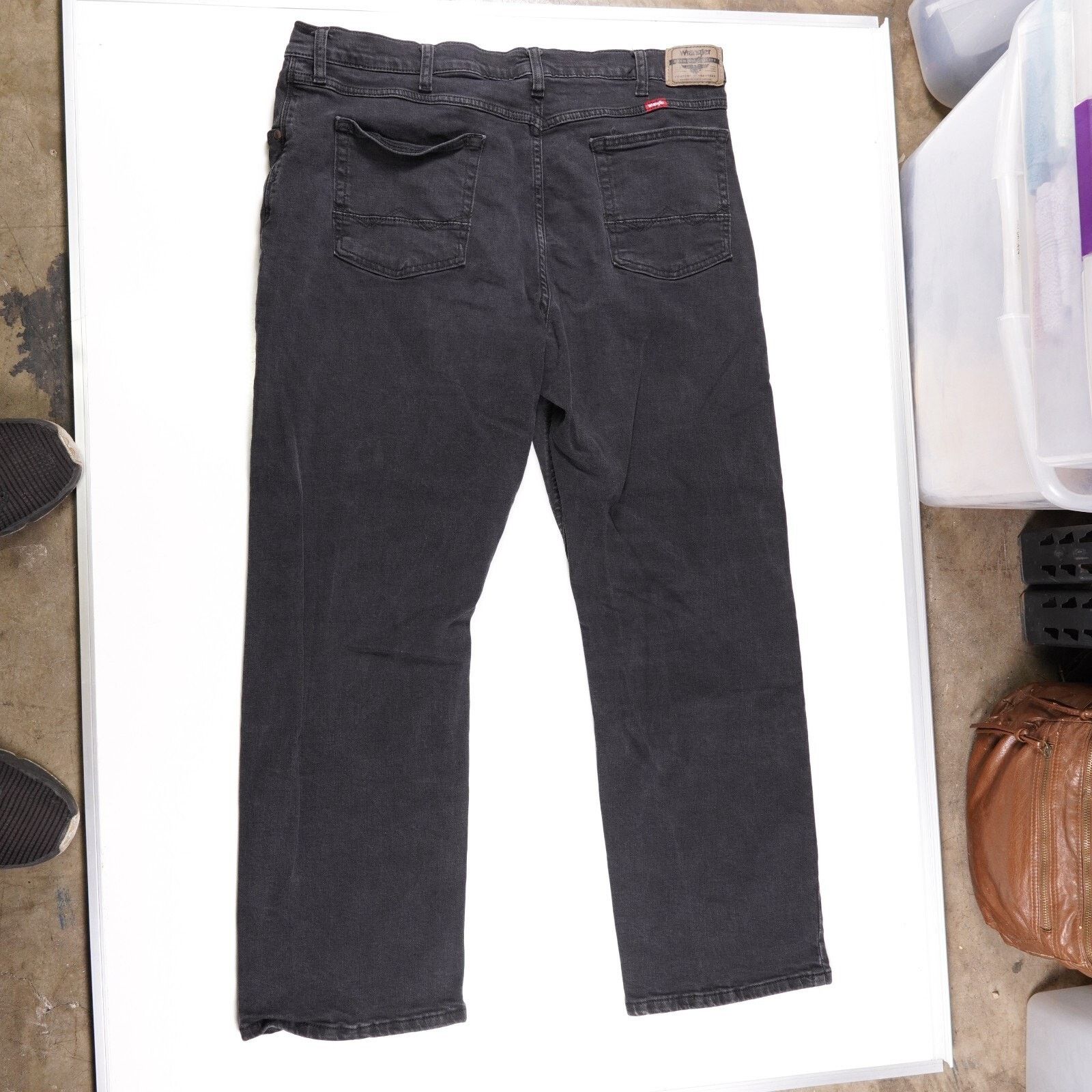Wrangler Wrangler Cotton Denim Jeans Boot Wide Leg Pants Size 40x30 Size US 40 / EU 56 - 9 Thumbnail