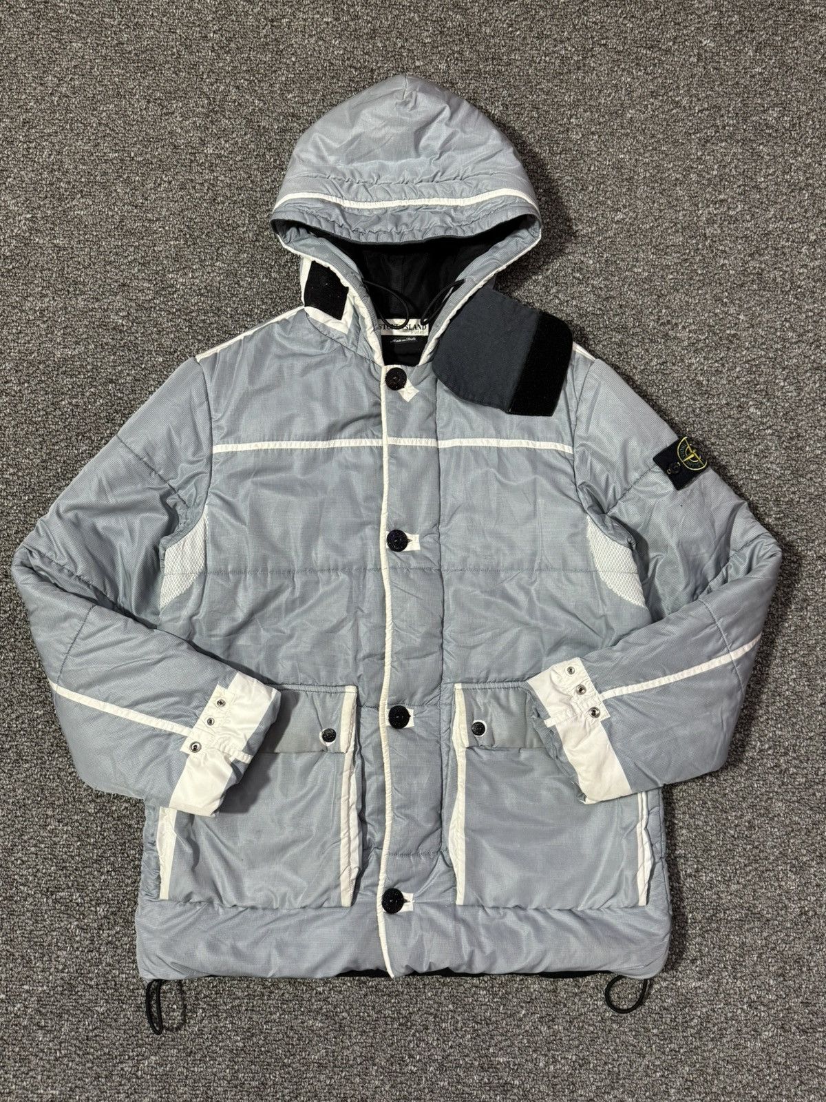 Stone Island stone island down padded jacket ss'02 Size US M / EU 48-50 / 2 - 13 Thumbnail