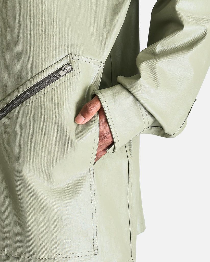 Rick Owens o1s1v1r1oon0825 Tour Jacket in Green/Celadon Size US S / EU 44-46 / 1 - 5 Thumbnail