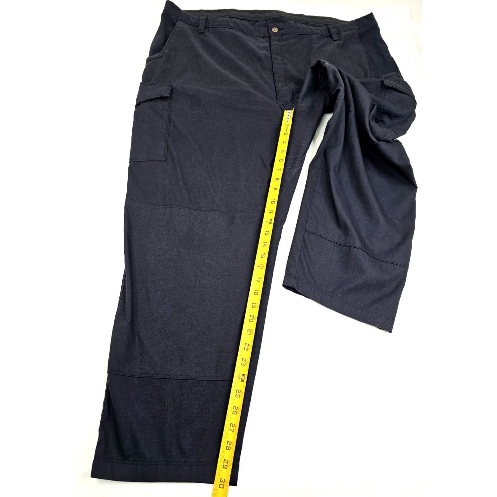 Vintage Vertx Phantom Tactical Cargo Pants Men 48x30 Navy Blue Ripstop Cotton Spandex Straight Leg Cargo Pockets 48 in Inseam 30 in Regular Fit Vintage No Size US 32 / EU 48 - 3 Thumbnail
