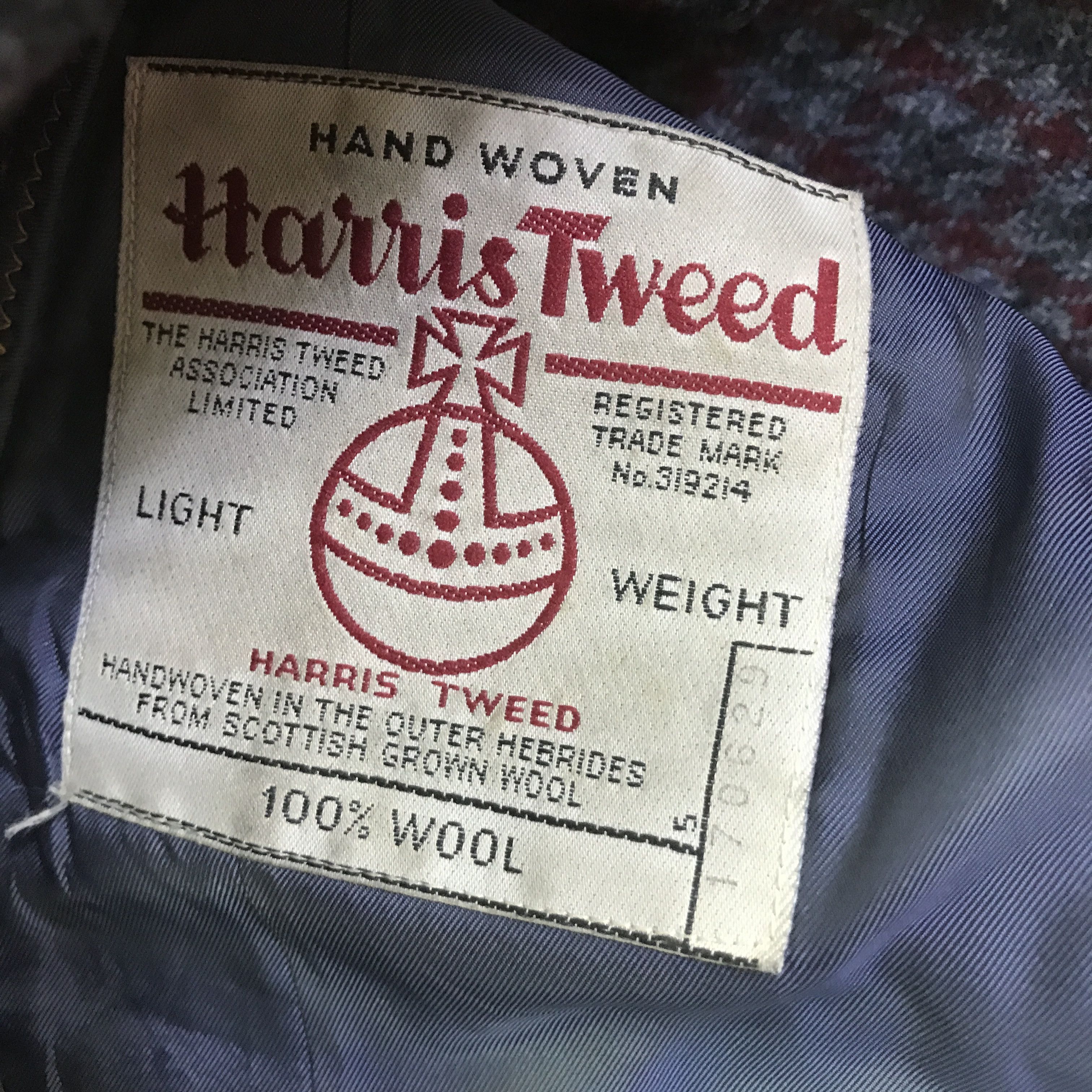 Harris Tweed harris tweed Classic Wool Blazer Coat jacket K115B18 Size US M / EU 48-50 / 2 - 13 Thumbnail