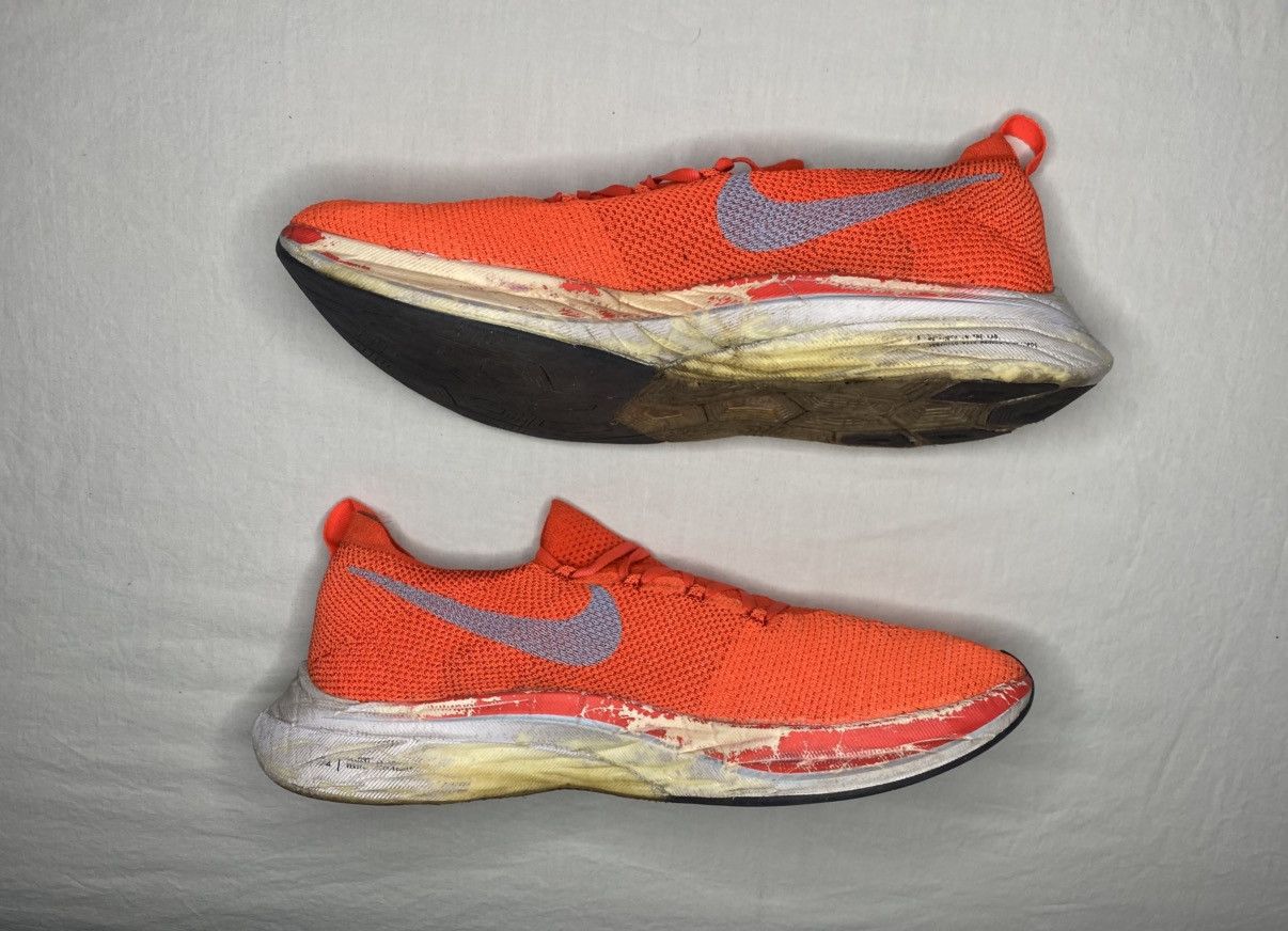 Nike Nike Zoom Vaporfly 4% Flyknit 'Bright Crimson' Size 10.5 Size US 10.5 / EU 43-44 - 4 Thumbnail