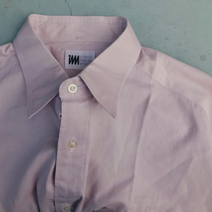 Issey Miyake × Japanese Brand × Vintage ❤️‍🔥NEED GONE❤️‍🔥 Issey Miyake x Hamilton Shirt Studios Long Shirt Size US L / EU 52-54 / 3 - 1 Thumbnail