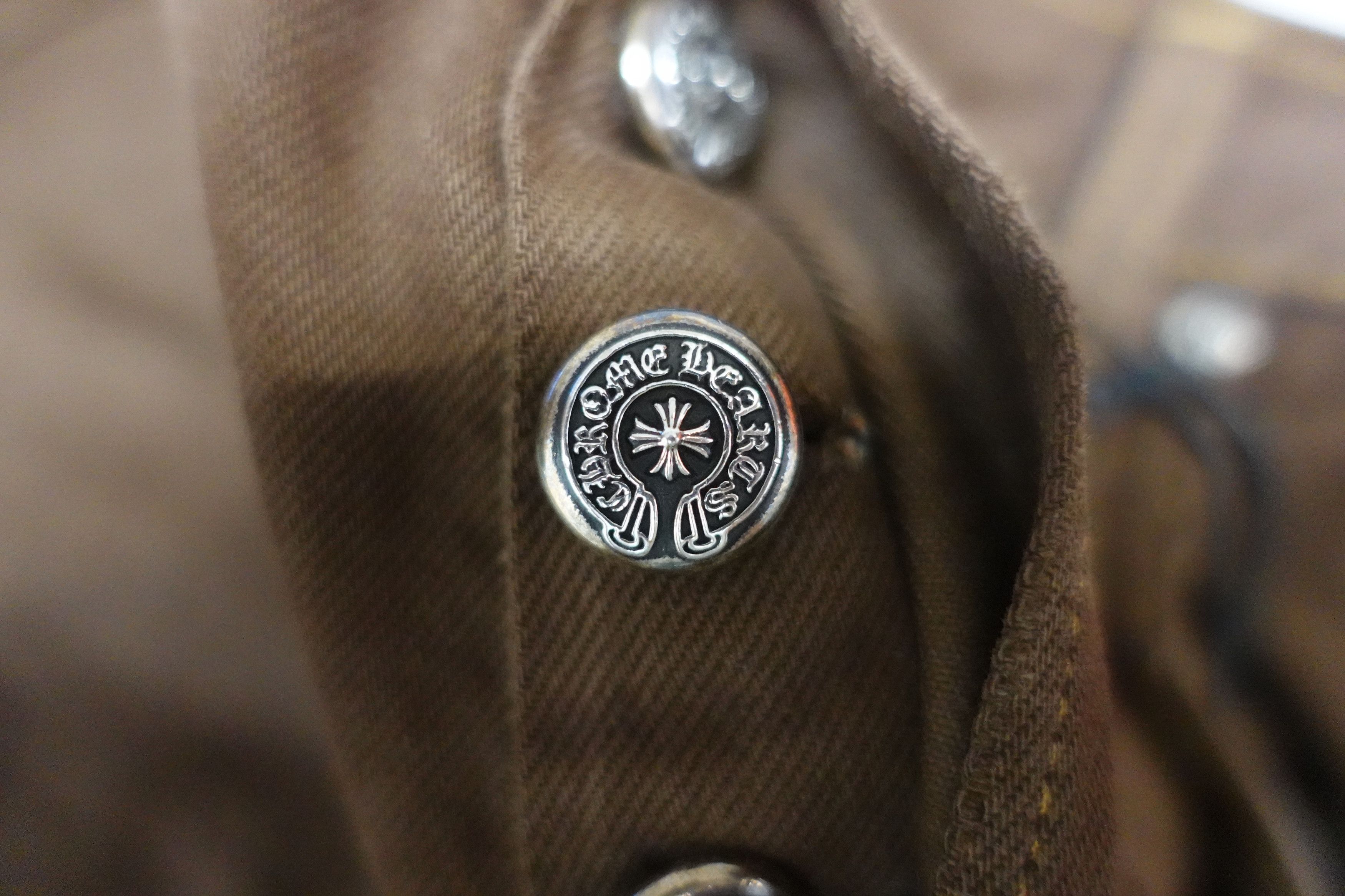 Chrome Hearts Chrome Hearts Cross Patch Denim Brown / Zebra Size US 36 / EU 52 - 8 Thumbnail