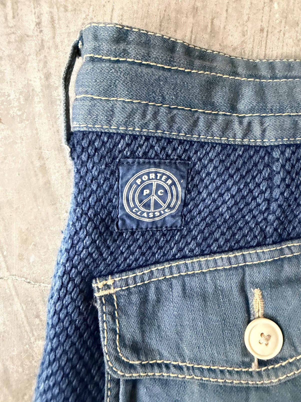 Porter Classic Porter Classic Indigo Sashiko Kendo Patchwork Pants Kapital Size US 36 / EU 52 - 8 Thumbnail