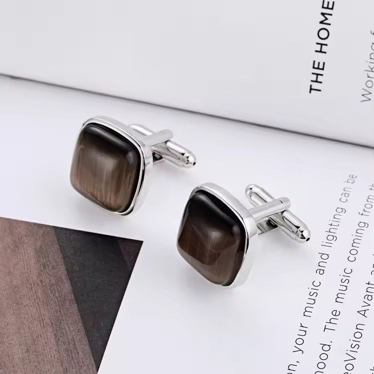 Jewelry SQUARE Cufflinks For Men Size ONE SIZE - 3 Thumbnail