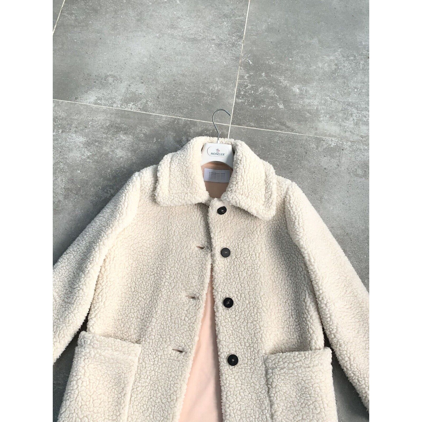 Designer × Harris Wharf London Women's HARRIS WHARF Teddy Trench Coat Jacket IT 40 EU 36 S Size S / US 4 / IT 40 - 10 Thumbnail