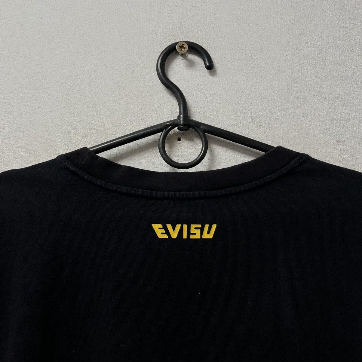 Evisu Evisu T-shirt Big Logo Black Size XL Size US XL / EU 56 / 4 - 10 Thumbnail