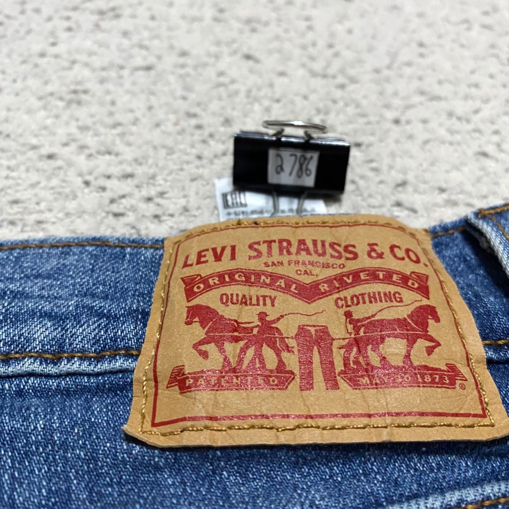 Levi's Levi's Wedgie Fit Jeans Blue Denim 25 Jeans Regular 90s Vintage Womens Size 25 Medium Wash 5-Pocket Button Fly Size 42" / US 20 - 3 Thumbnail