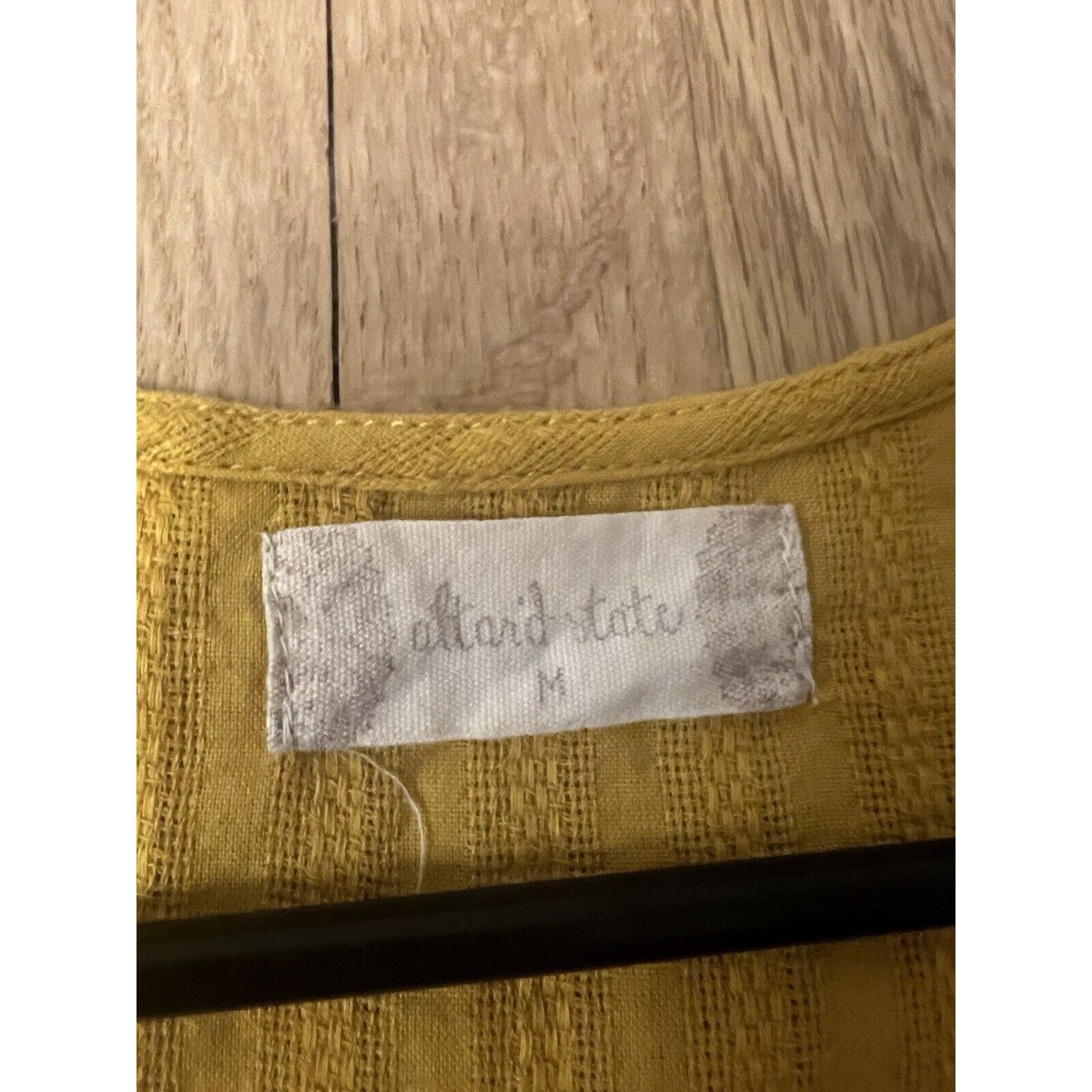 Other Altard State Shirt Womens Size Medium Yellow Embroidered Size M / US 6-8 / IT 42-44 - 3 Thumbnail