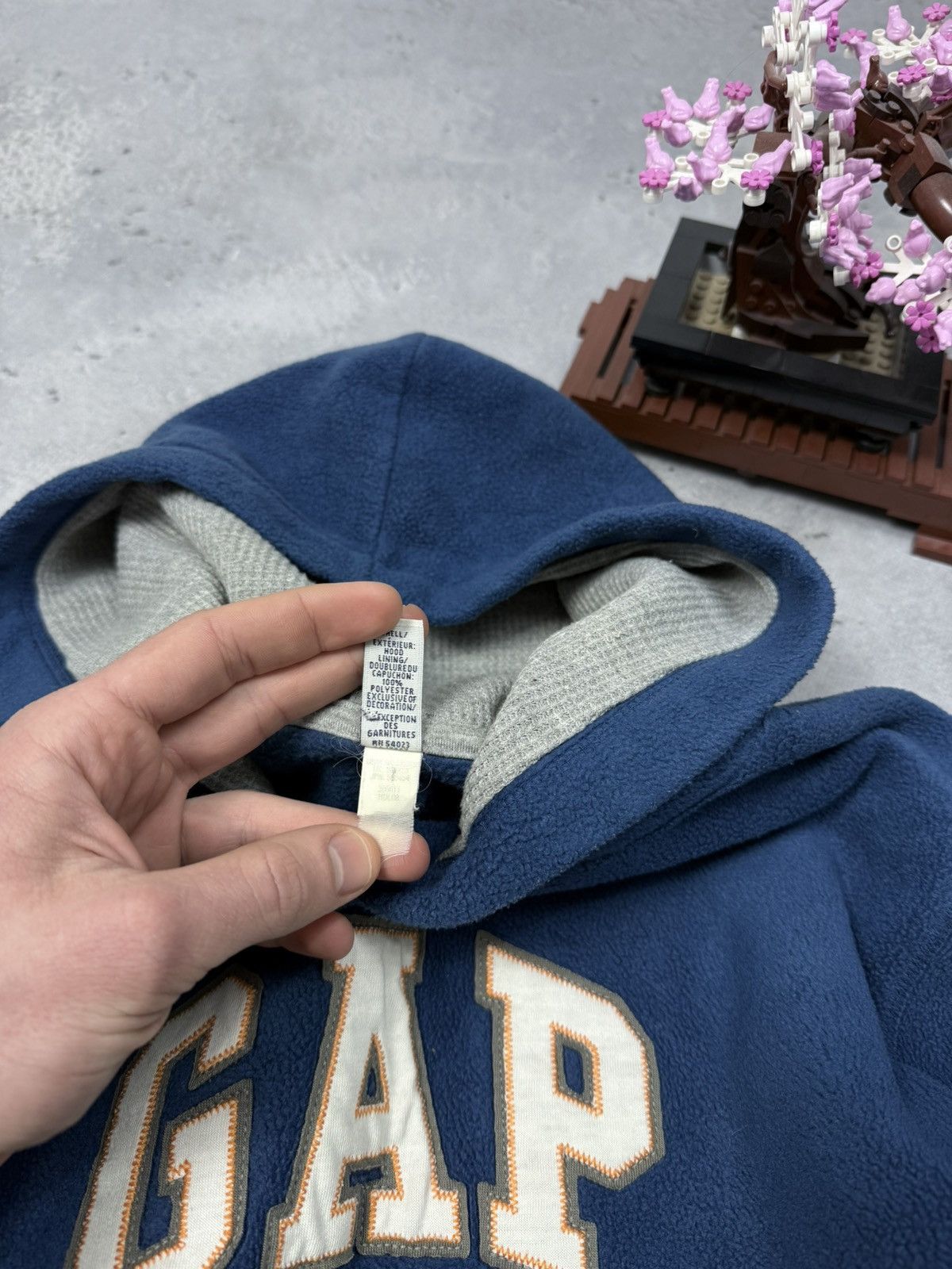 Other Vintage GAP Y2K streetwear fleece hoodie Size US XS / EU 42 / 0 - 11 Thumbnail