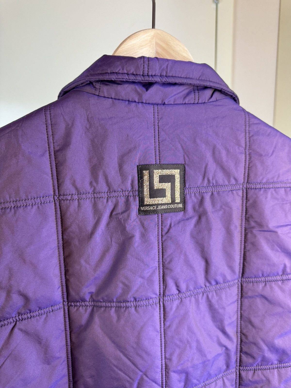 Versace Versace Vintage sleeveless quilted jacket unisex vest gilet Size US XL / EU 56 / 4 - 10 Thumbnail