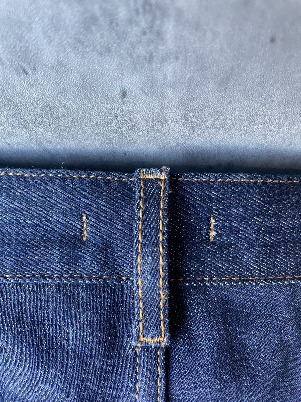 Dior USED CHRISTIAN DIOR CUFF DENIM JEANS SLIM 17.5 SIZE 34 Size US 34 / EU 50 - 17 Thumbnail