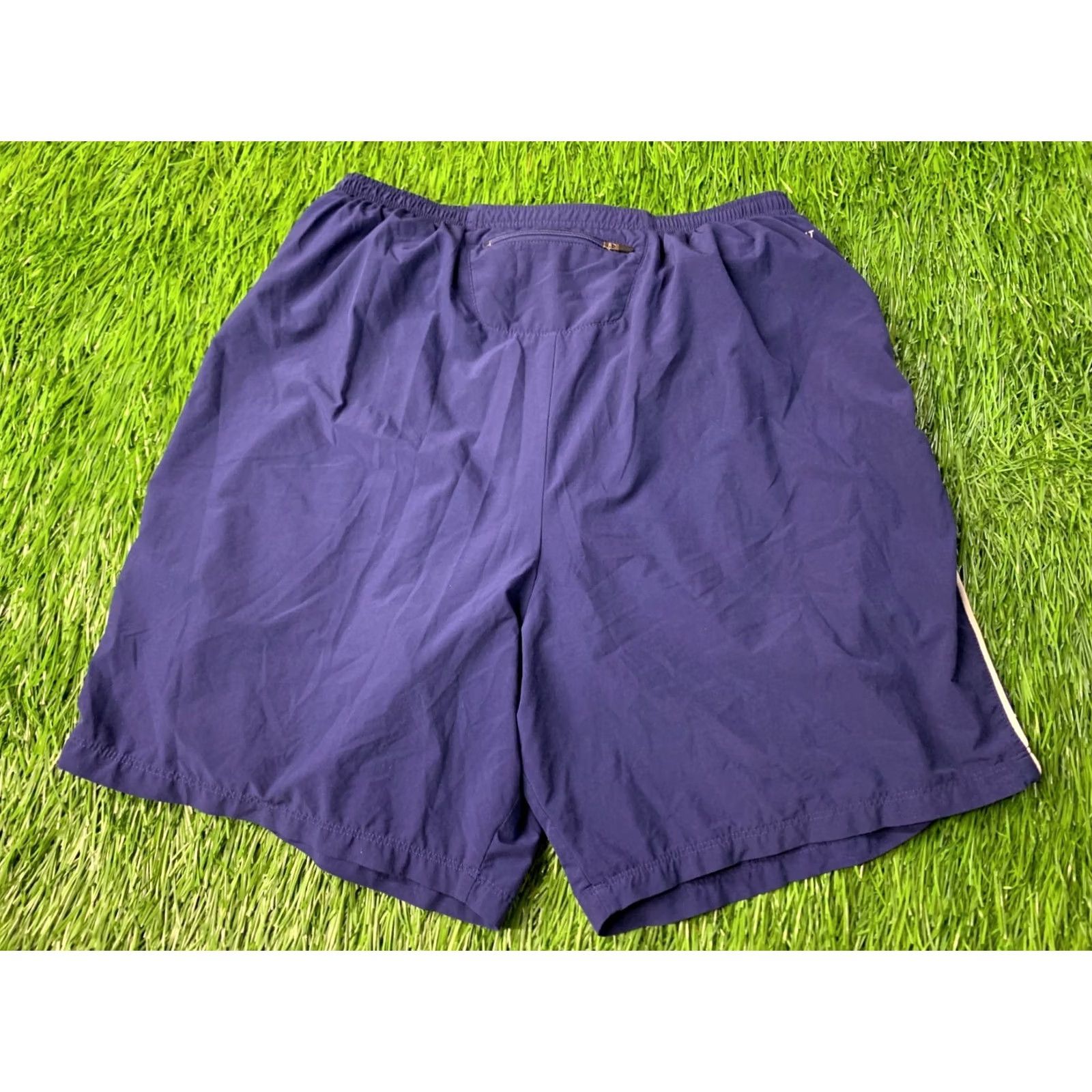 Nike Nike Dri-FIT Original 2011 Men Running Shorts SIZE L Navy Blue and White Training Shorts Athletic Nike Dri-FIT 2011 Men Running Training Shorts Mens L Size US 33 - 6 Thumbnail