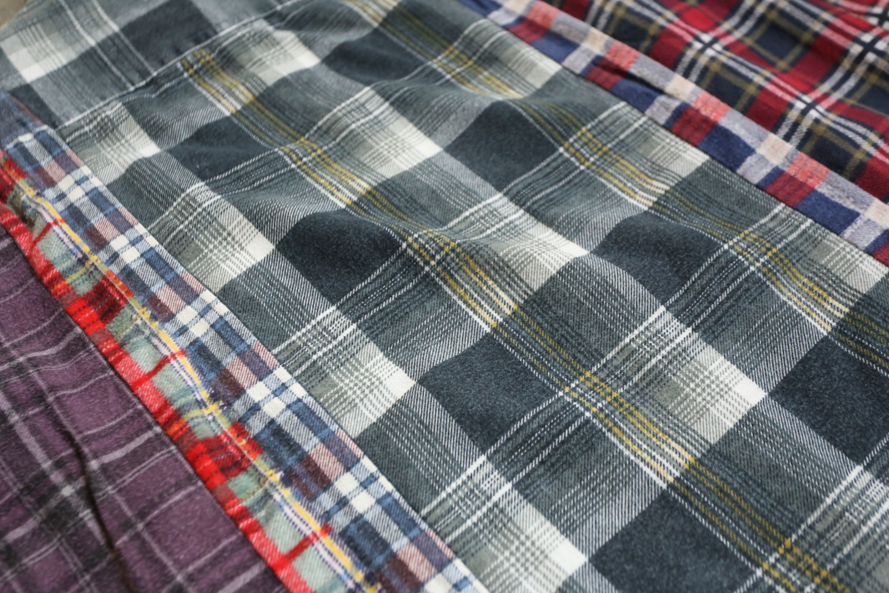 Needles Rebuild by Needles - 7 Cuts Flannel Shirt Size US L / EU 52-54 / 3 - 4 Thumbnail