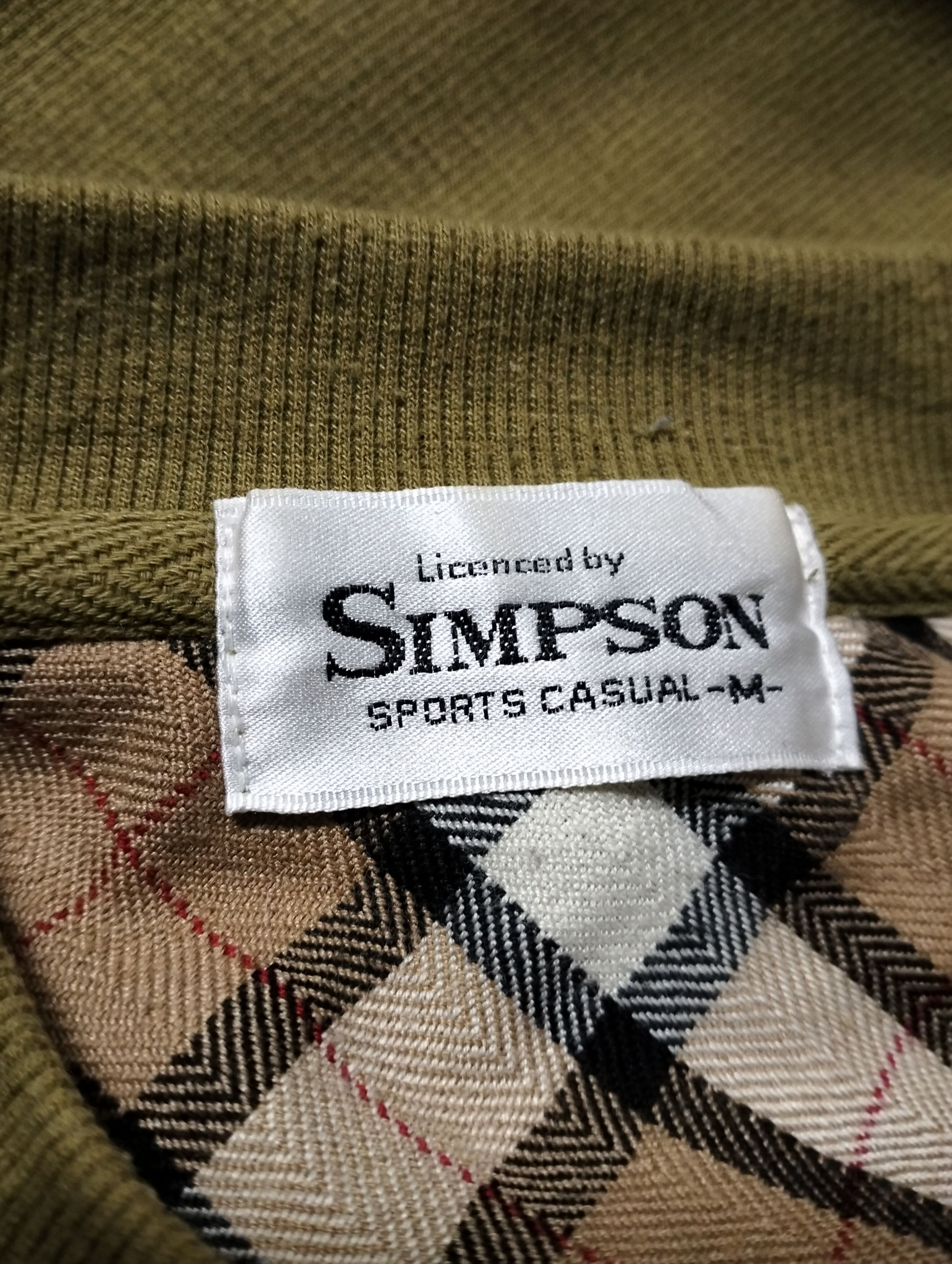 Vintage VINTAGE SIMPSON CLUB AUSTRALIA SWEATSHIRT EMBROIDERED PRINT Size US M / EU 48-50 / 2 - 10 Thumbnail