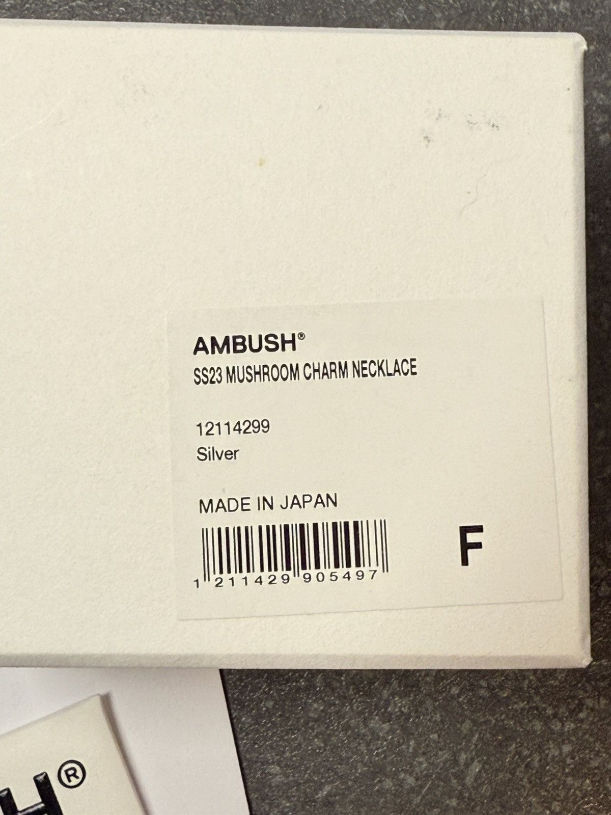 Ambush Design Ambush multicolor Mushroom Charm silver Necklace new Japan Size ONE SIZE - 7 Thumbnail