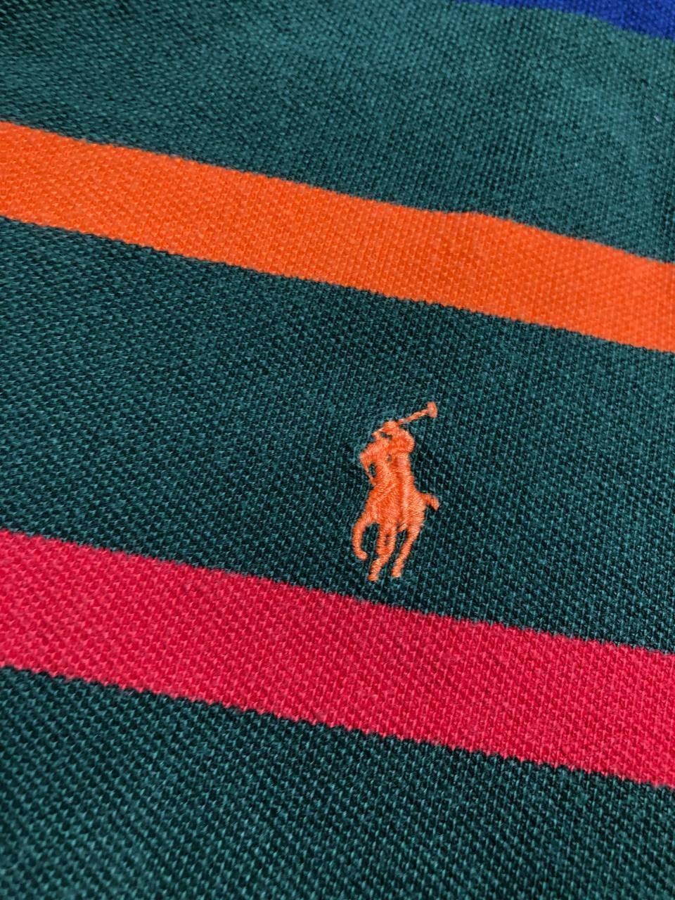 Polo Ralph Lauren Polo Ralph Lauren Custom Fit Striped Polo Size M Size US M / EU 48-50 / 2 - 8 Thumbnail