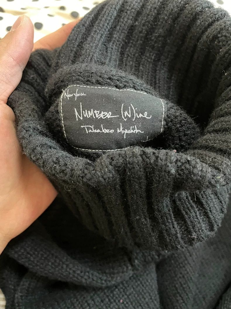 Number (N)ine Number (N)ineWool turtleneck sweater 2503-Nextarrow Size US L / EU 52-54 / 3 - 5 Thumbnail