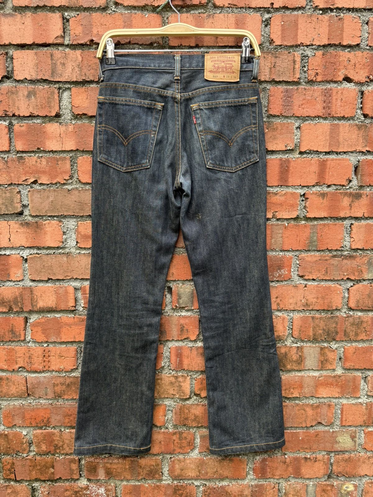 Levi's Vintage Clothing W29x29.5 Vintage levi’s 517 flare bell bottom bootcut Size US 29 - 2 Thumbnail