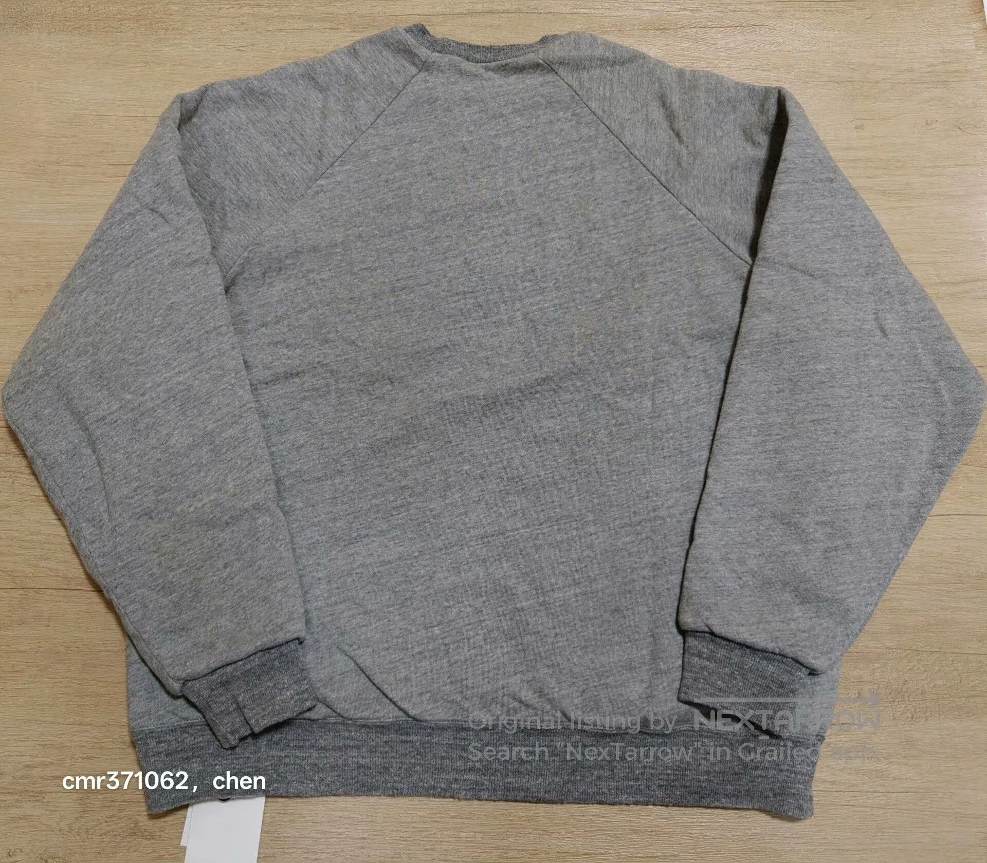 A.PRESSE A.PRESSE 26SS Vintage Reversible Sweatshirt. Size US M / EU 48-50 / 2 - 5 Thumbnail