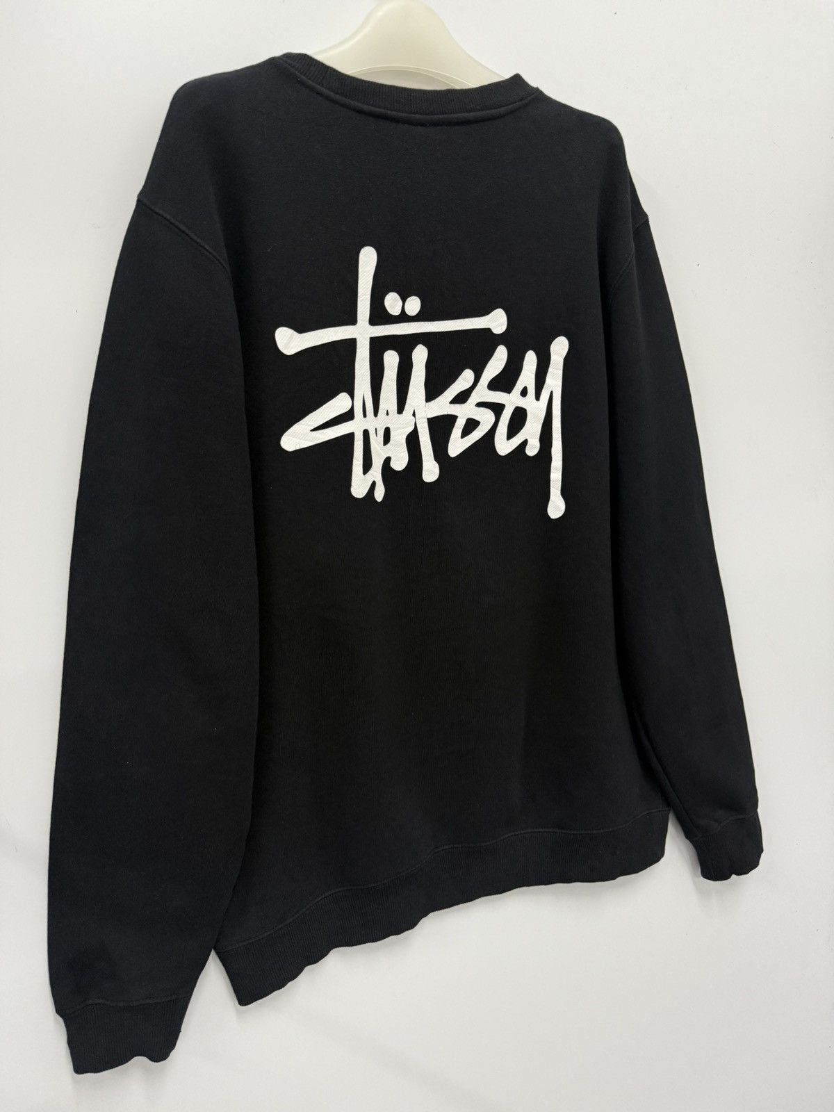 Stussy 🔥 VINTAGE STUSSY BACKHIT LOGO SPELLOUT STREETWEAR SWEAT - S Size US S / EU 44-46 / 1 - 10 Thumbnail