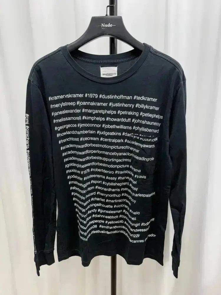 Takahiromiyashita The Soloist. Sz 50 Takahiromiyashita the Soloist Lyrics L/S Tee Size US M / EU 48-50 / 2 - 1 Thumbnail