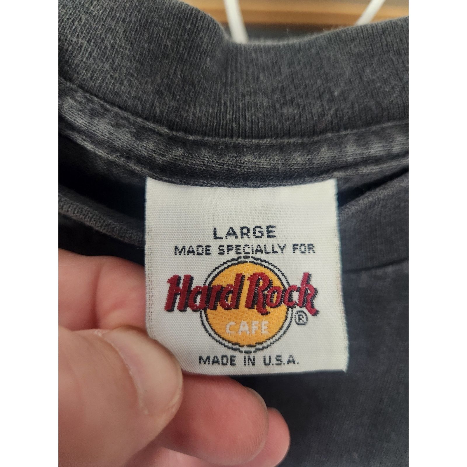 Hard Rock Cafe Vintage Hard Rock Cafe New York T men's large Size US L / EU 52-54 / 3 - 3 Thumbnail