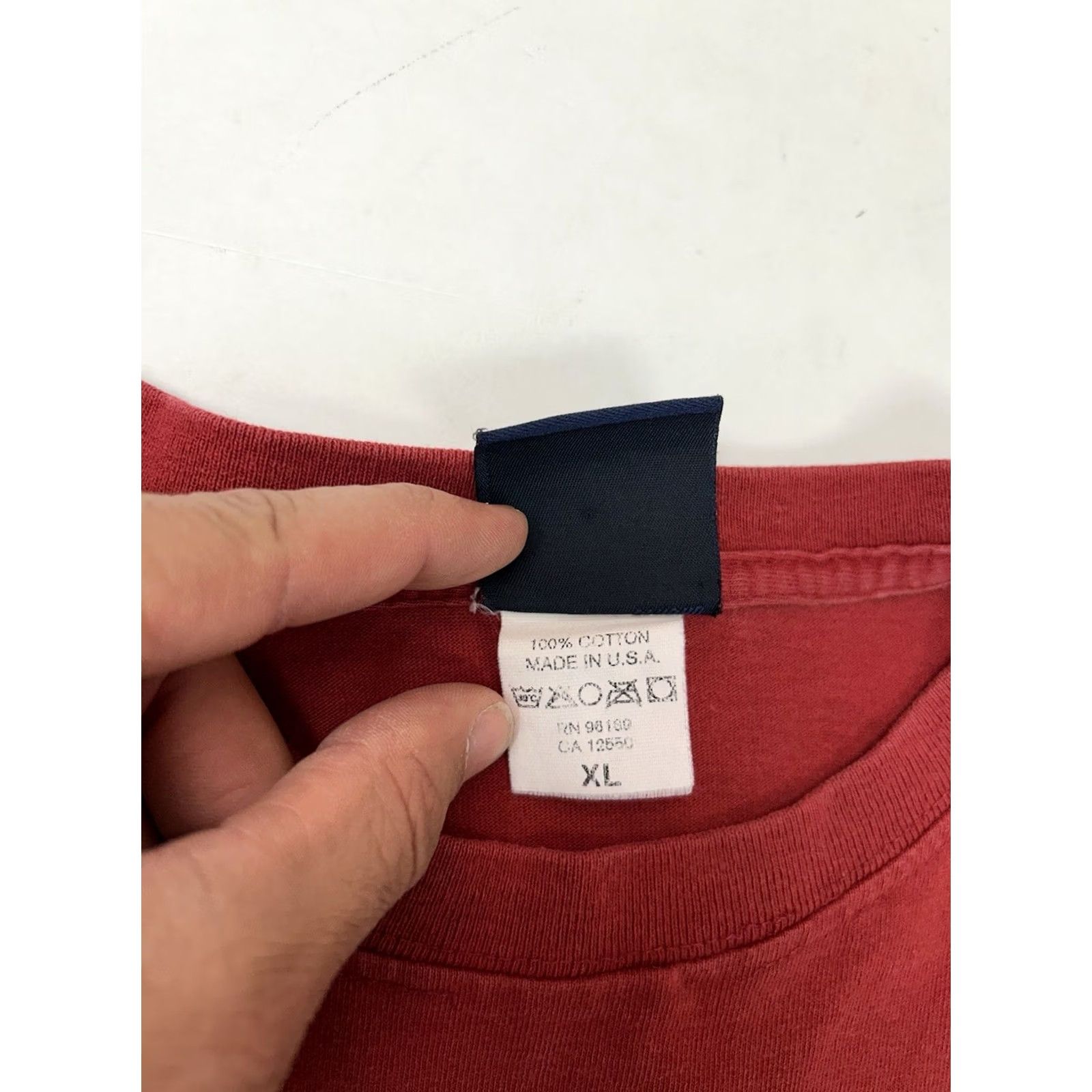 Phat Farm VINTAGE Phat Farm All City PF Y2K 90s Streetwear Brand Tee USA MADE Red XL 25x30.75 Mens T-Shirt Size US XL / EU 56 / 4 - 7 Thumbnail