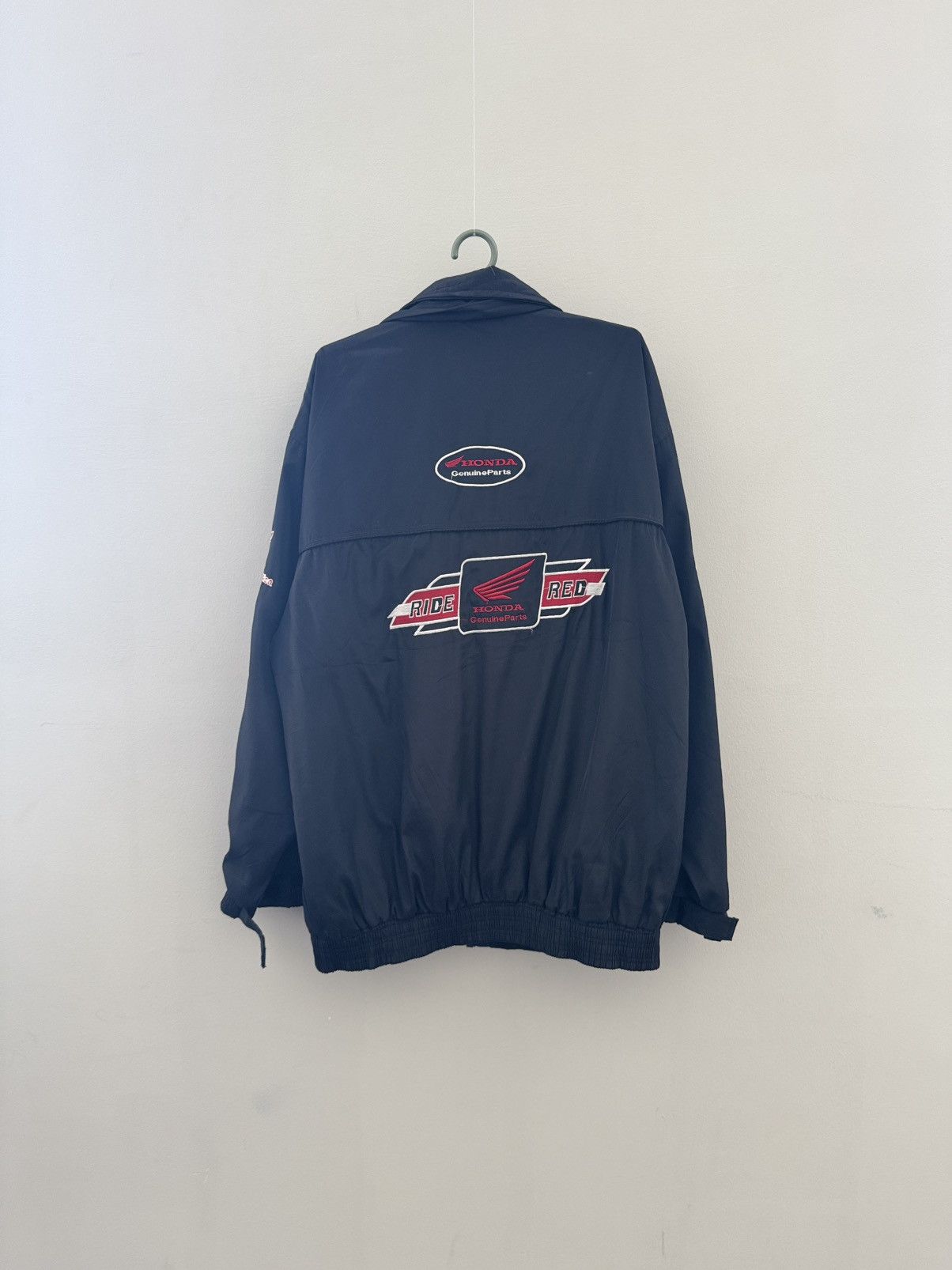 Honda × Vintage Honda Vintage Moto Racing Vintage Avant Garde Biker Jacket Size US XL / EU 56 / 4 - 7 Thumbnail