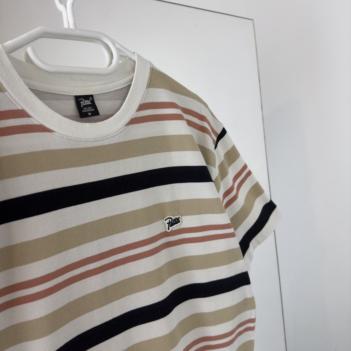 Patta Patty Boxy Fit T-shirt Rare Striped Mini Logo Y2k Style Size US M / EU 48-50 / 2 - 3 Thumbnail