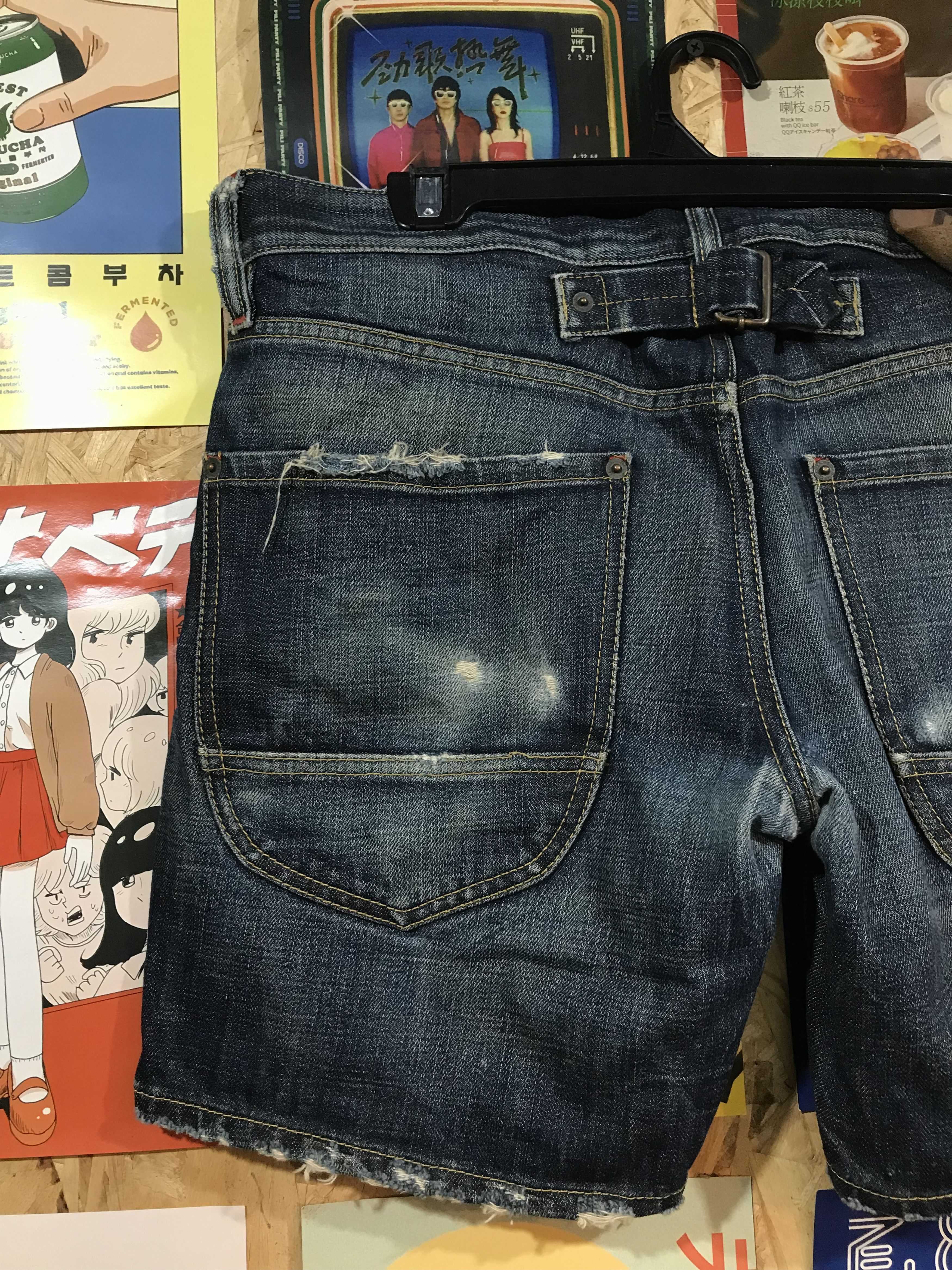 Dsquared2 Dsquared2 “Rally We Live Denim Dirty” Denim Shorts Size US 35 - 8 Thumbnail