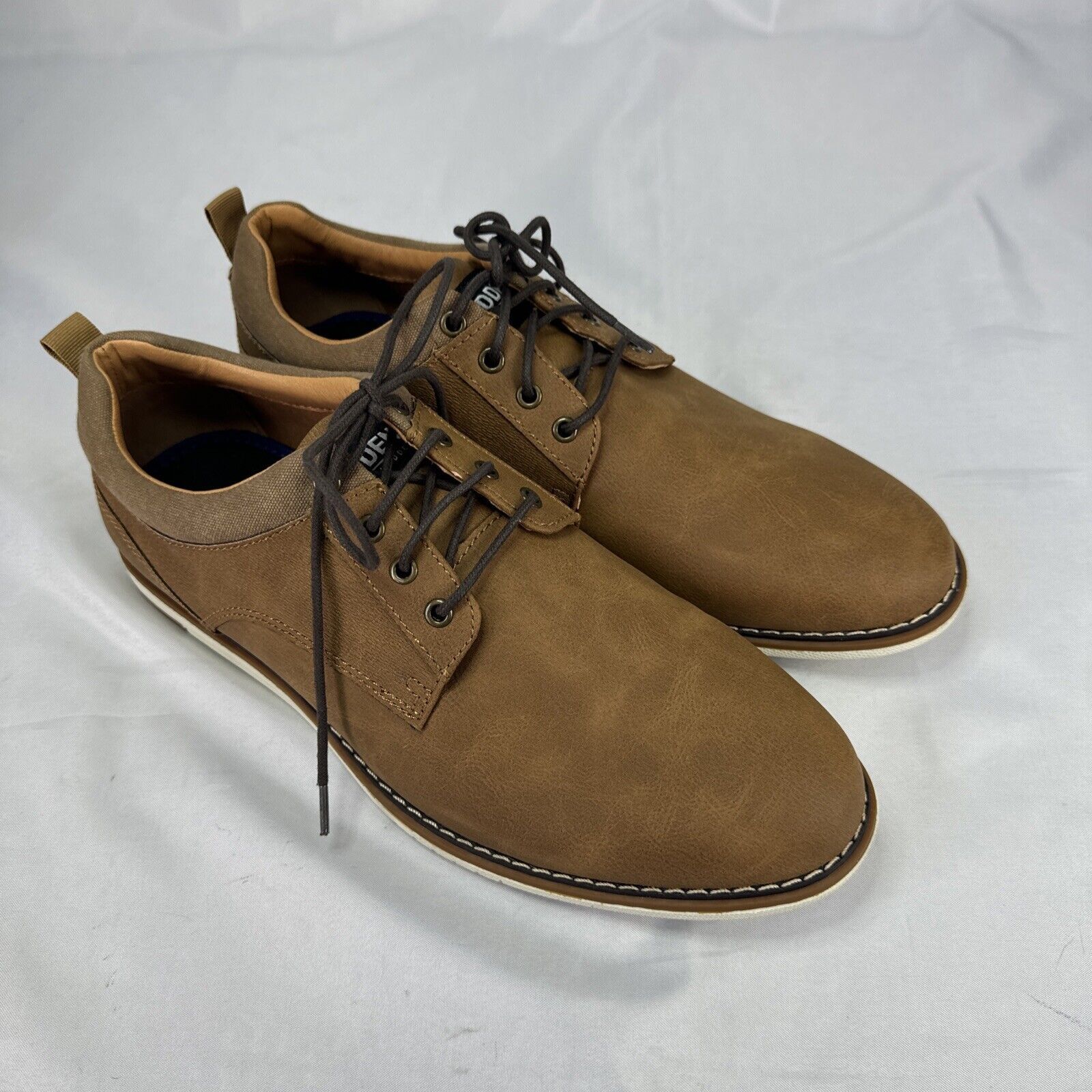 Madden NYC Madden M-Loou Oxford, Men's Size 10.5 M, Cognac Look New Size US 10 / EU 43 - 4 Thumbnail