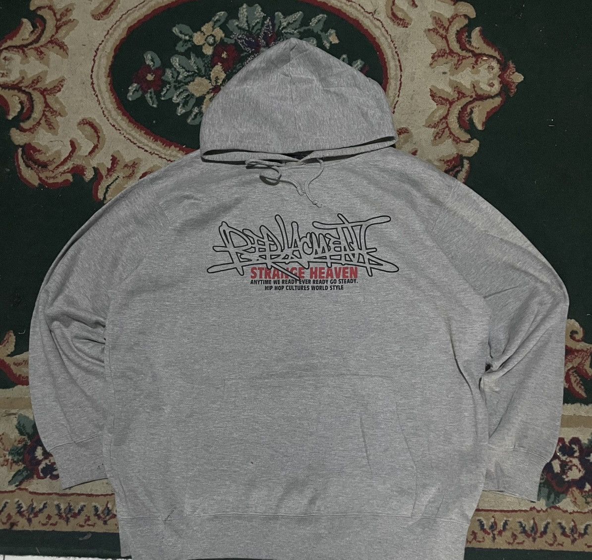 Vintage Vintage Hiphop Hoodie Strange Heaven Size US XXL / EU 58 / 5 - 1 Thumbnail