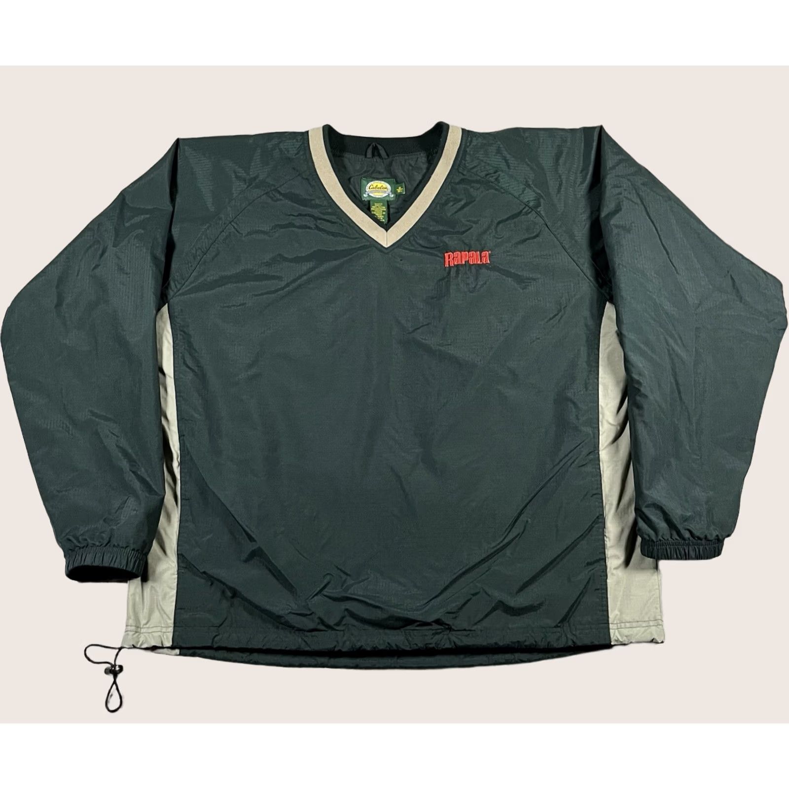 Vintage VINTAGE Cabelas Rapala Jacket Mens XL Green Pullover Outdoor Fishing Windbreaker Shell Size US XL / EU 56 / 4 - 1 Thumbnail