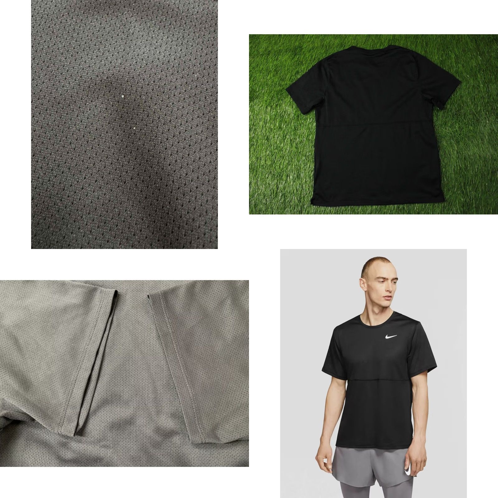Nike Nike Running Dri-Fit Original 2020 Men Shirt Jersey T-Shirt Size M Black Short Sleeve Men's Nike Running Shirt Size US M / EU 48-50 / 2 - 8 Thumbnail