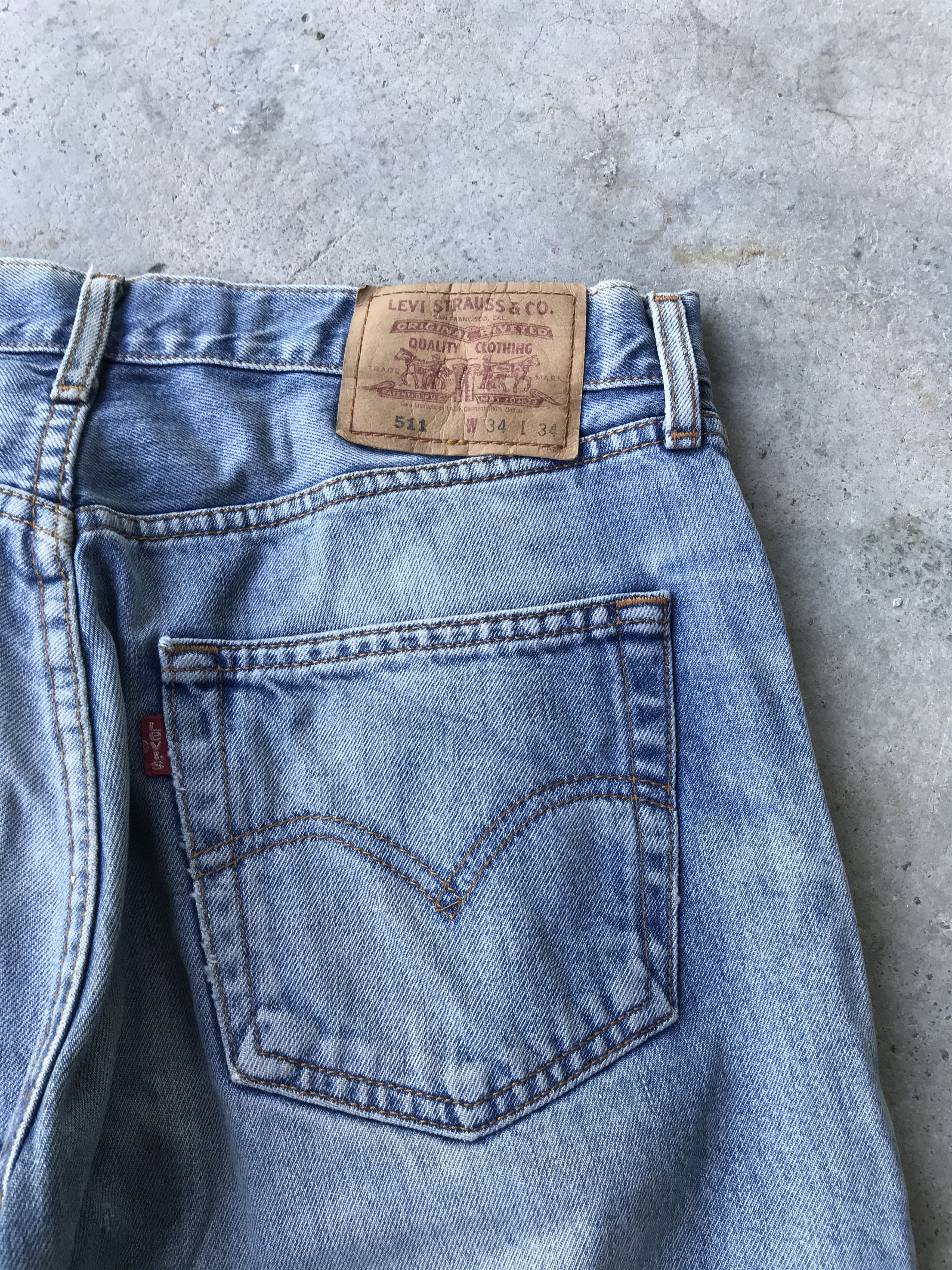 Levi's Vintage Levi's 511 denim jeans size 32 Size US 32 / EU 48 - 5 Thumbnail
