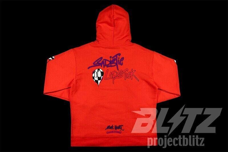 Chrome Hearts CHROME HEARTS MATTY BOY SADISTIC LIPSTICK HOODIE HOODED XL Size US XL / EU 56 / 4 - 3 Thumbnail