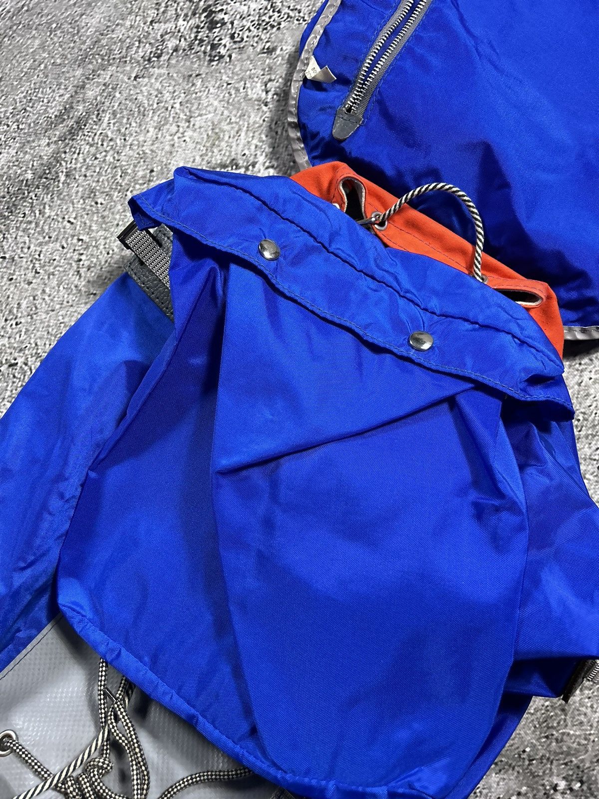 Vintage Vintage hiking backpack blue orange Aplinsport Size ONE SIZE - 7 Thumbnail