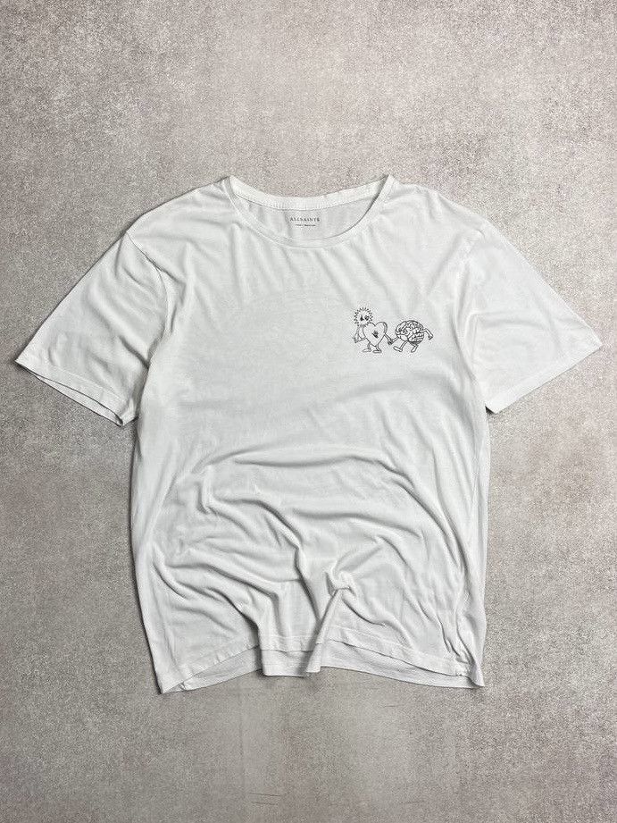 Allsaints Allsaints All People All Places Graphic 3D T-shirt XL Size US L / EU 52-54 / 3 - 3 Thumbnail