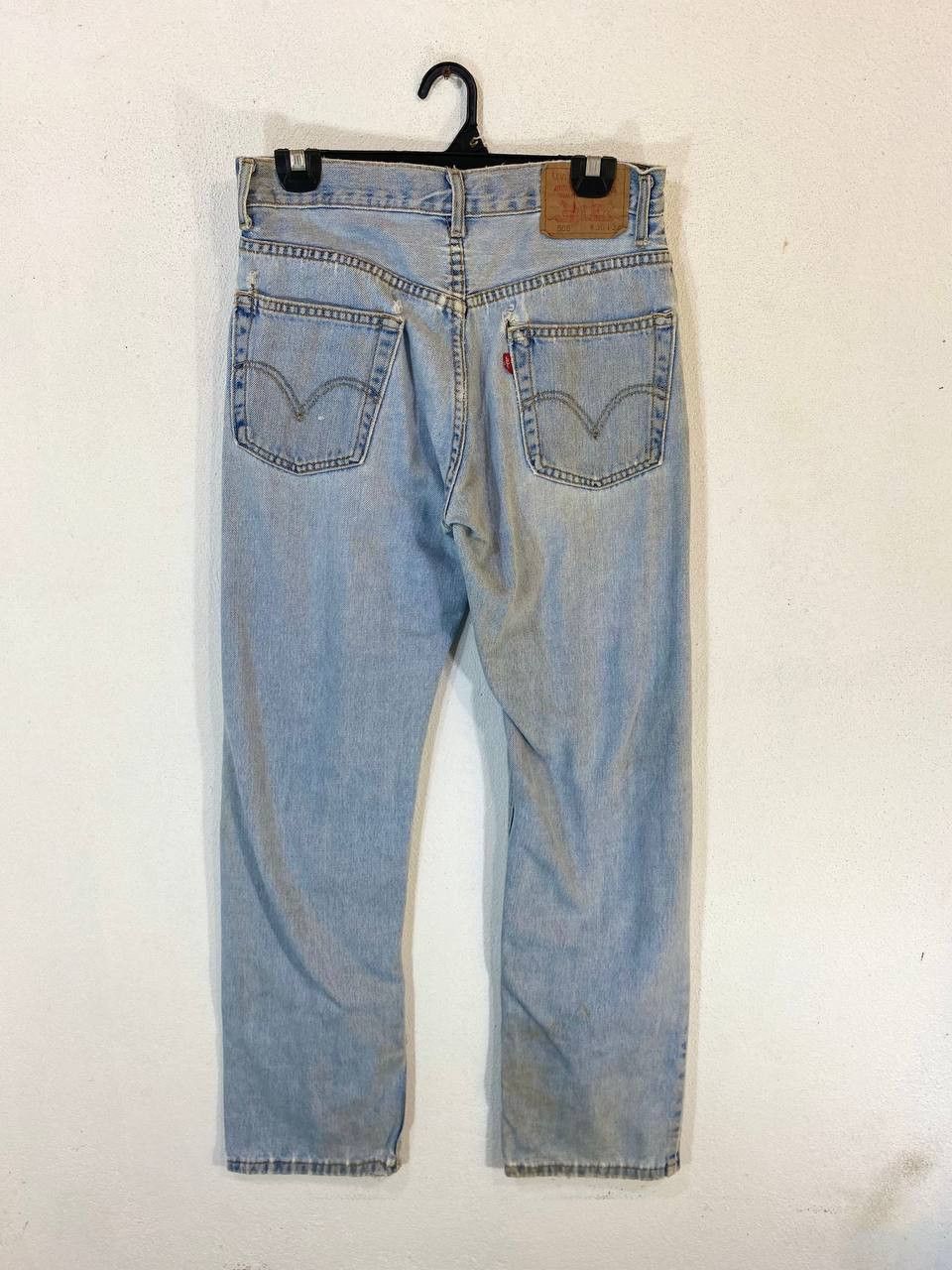 Levi's vintage levis 505 lightwash regular fit distressed denim Size US 32 / EU 48 - 1 Thumbnail